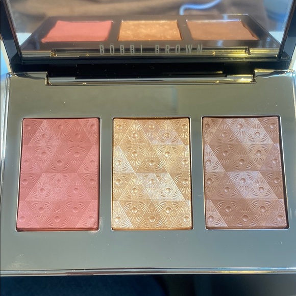 Bobbi Brown Trio Palette - Pink Gold Brown